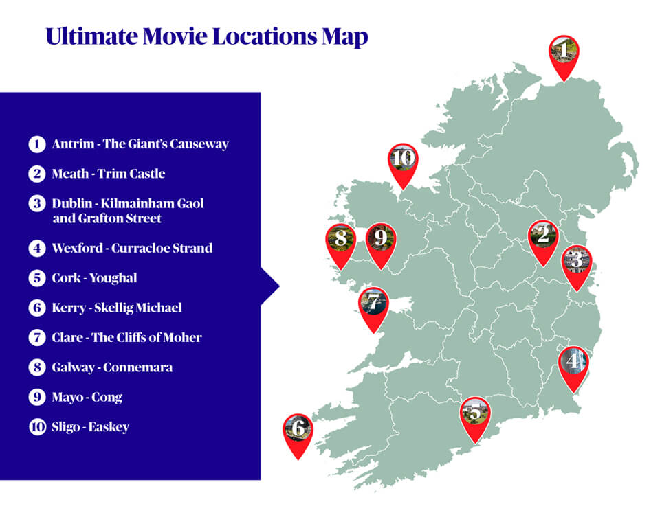 Movie location map